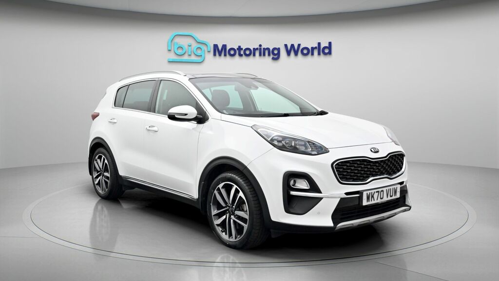 Kia Sportage 3 WK70VUW White