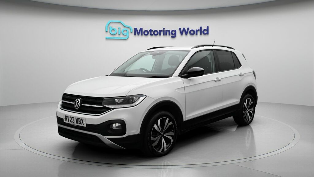Volkswagen T-Cross Black Edition RV23WBX White #3