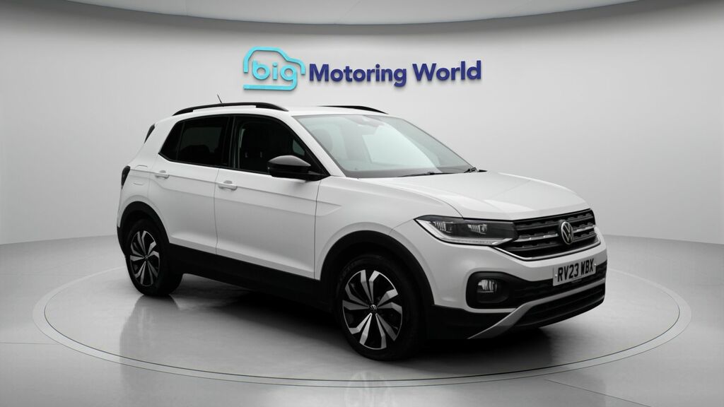 Volkswagen T-Cross Black Edition White