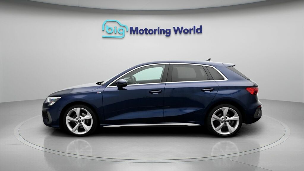 Audi A3 S Line HJ23XJT Blue #4