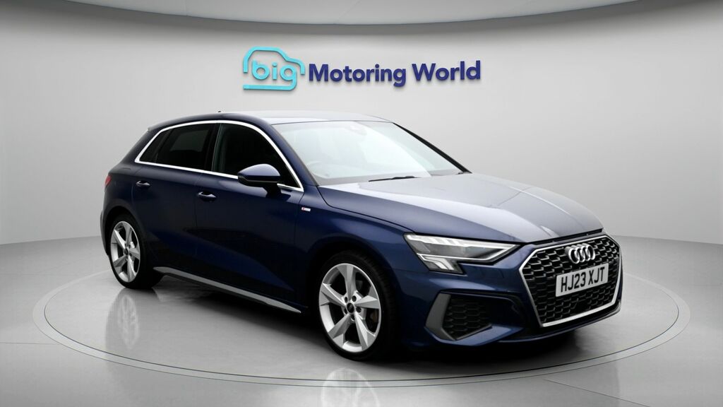 Audi A3 S Line Blue