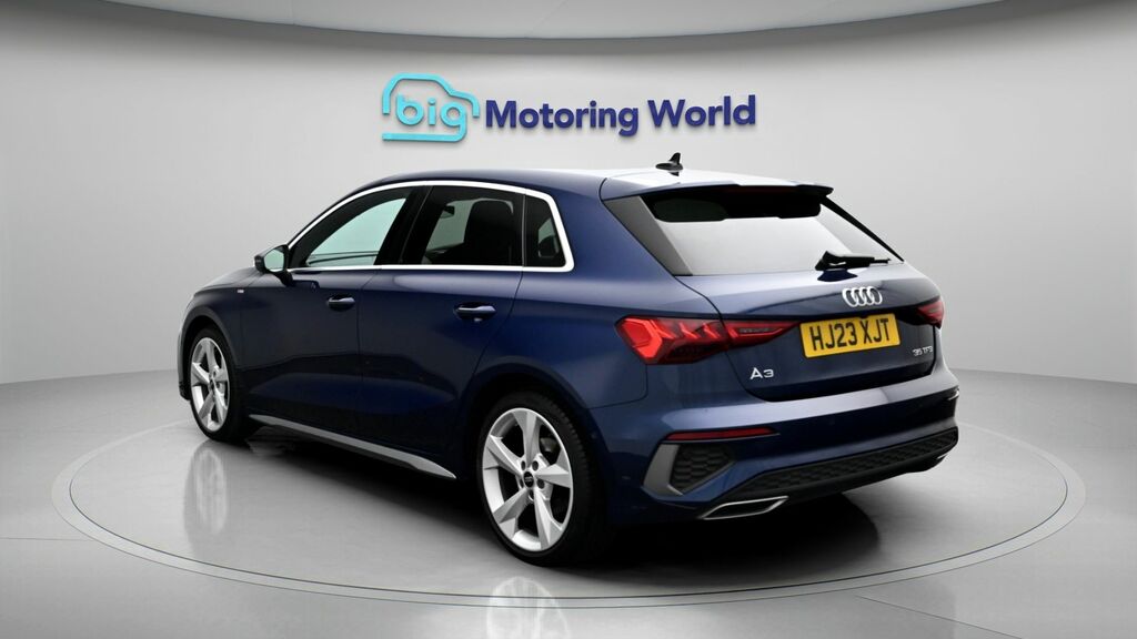 Audi A3 S Line HJ23XJT Blue #5