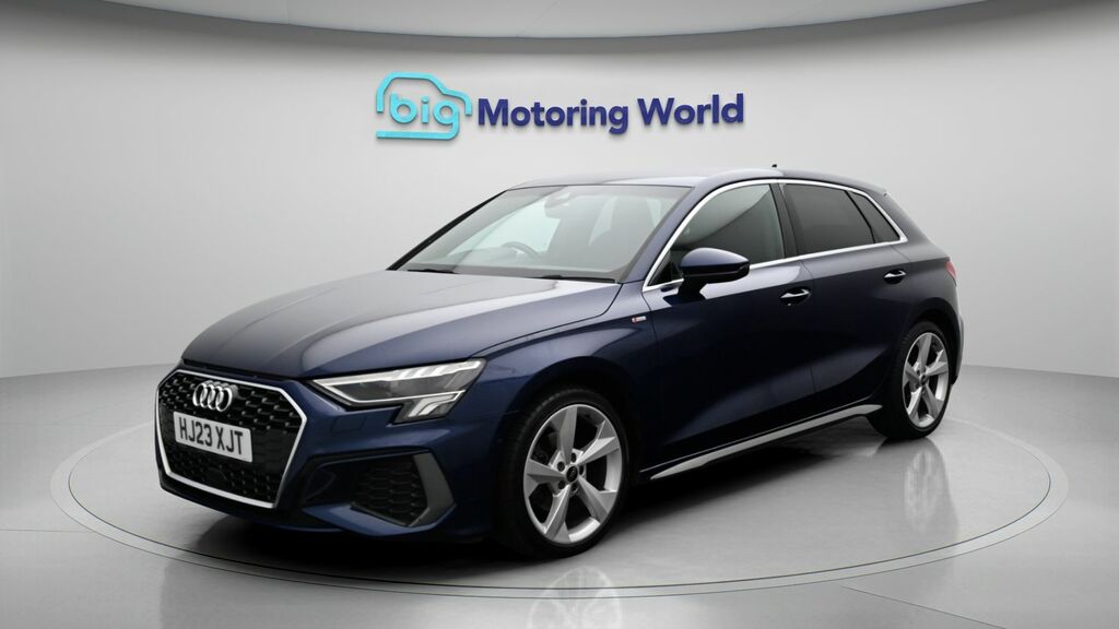 Audi A3 S Line HJ23XJT Blue #3