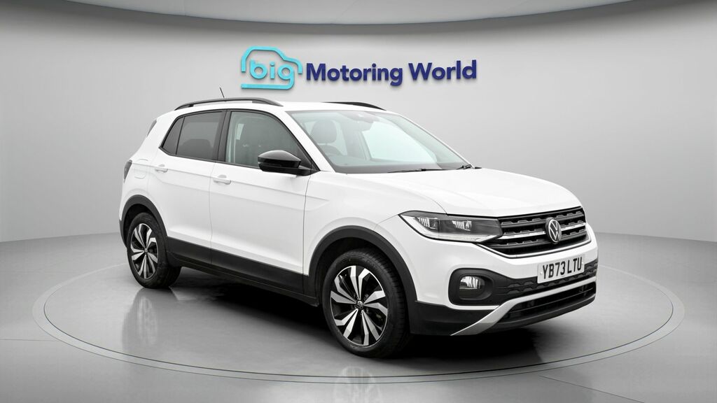 Volkswagen T-Cross Black Edition White