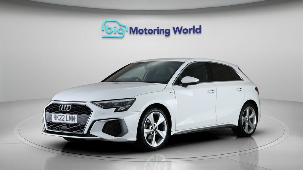 Audi A3 S Line RK22LMM White #3