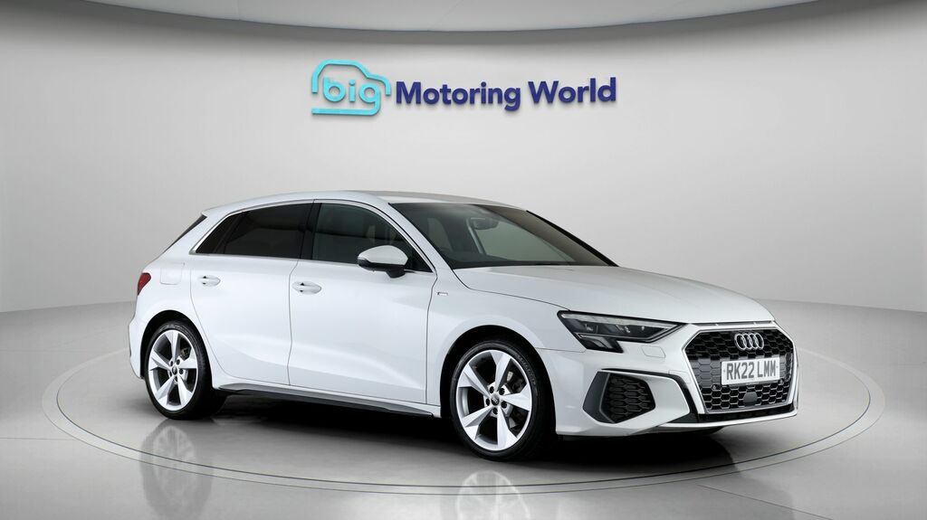Audi A3 S Line RK22LMM White