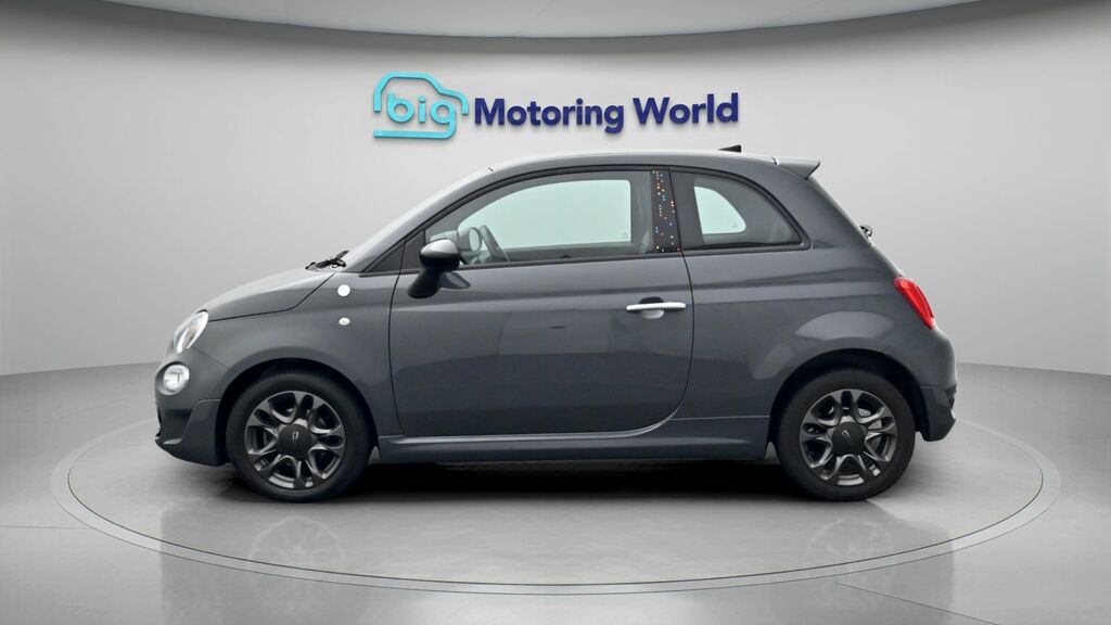 Fiat 500 Hey Google Grey #4