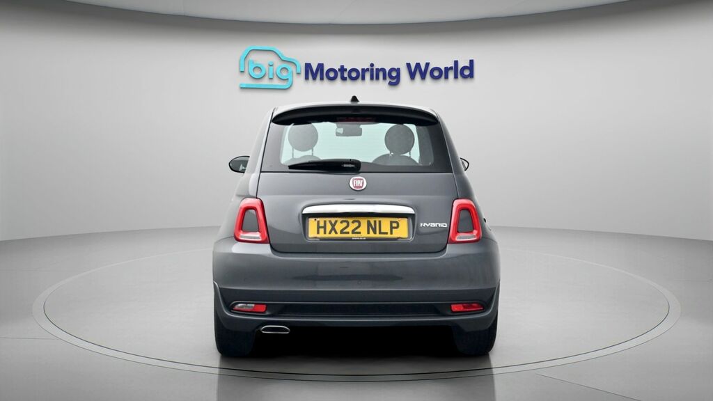 Fiat 500 Hey Google Grey #6