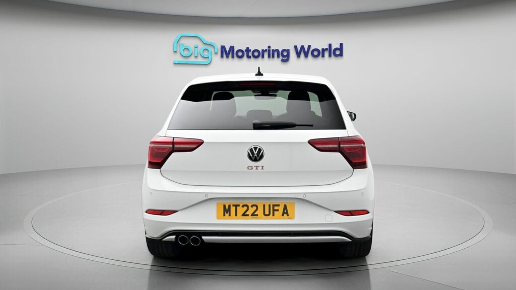 Volkswagen Polo Gti White #6