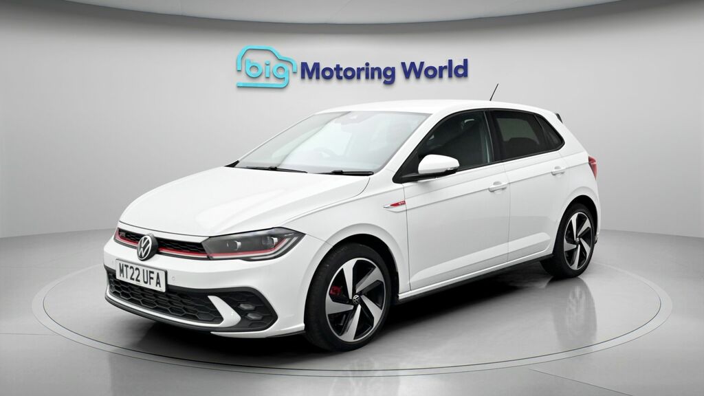 Volkswagen Polo Gti White #3