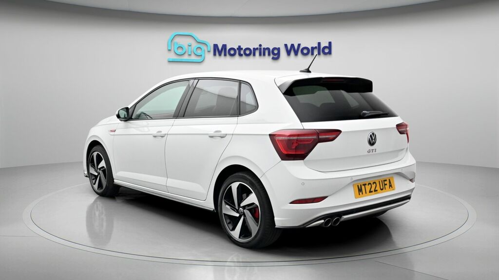 Volkswagen Polo Gti White #5