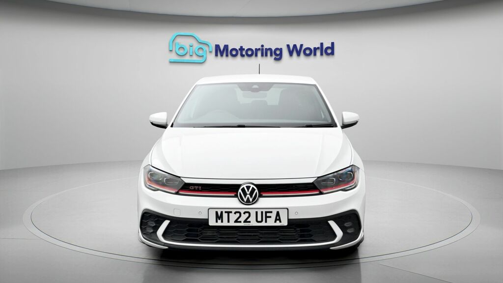 Volkswagen Polo Gti White #2