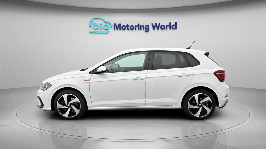 Volkswagen Polo Gti White #4