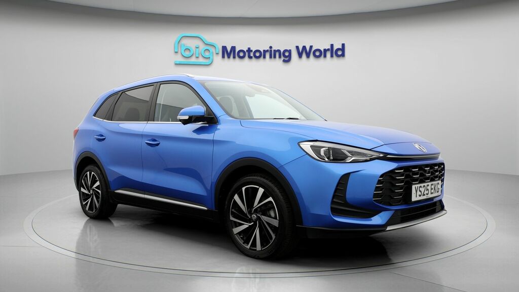 MG ZS Trophy Blue
