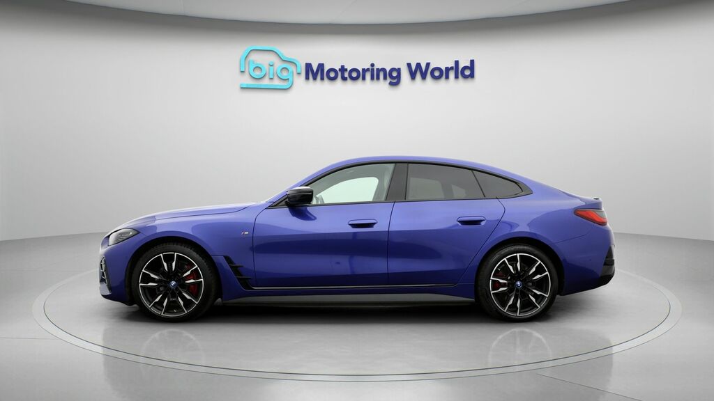 BMW i4 M50 Blue #4
