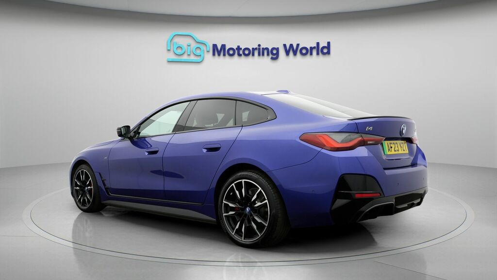 BMW i4 M50 Blue #5