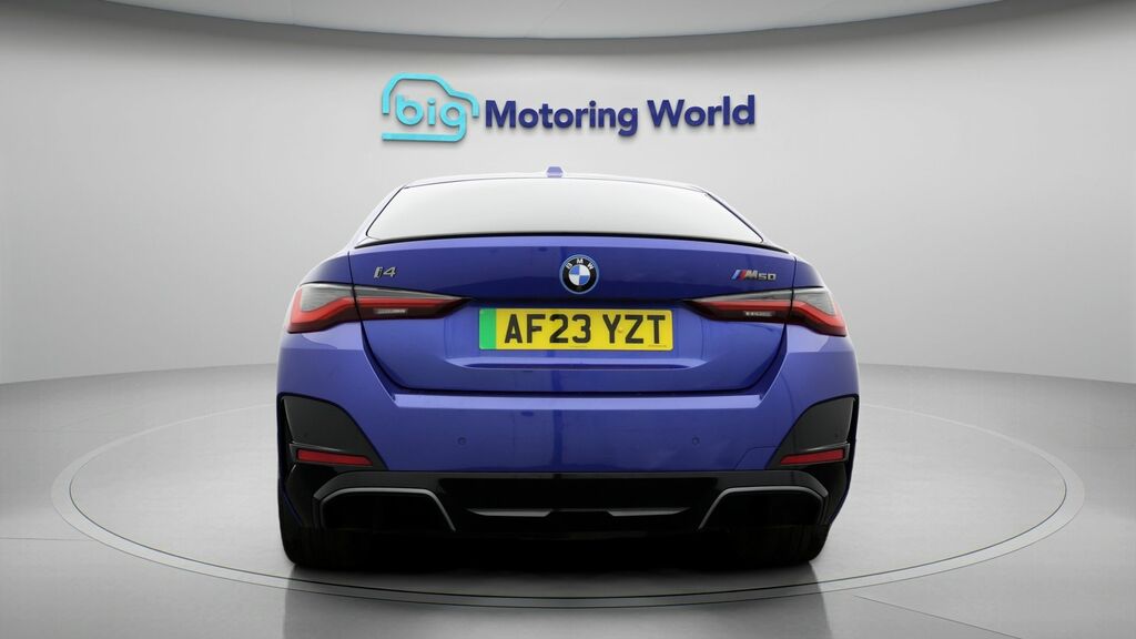 BMW i4 M50 Blue #6