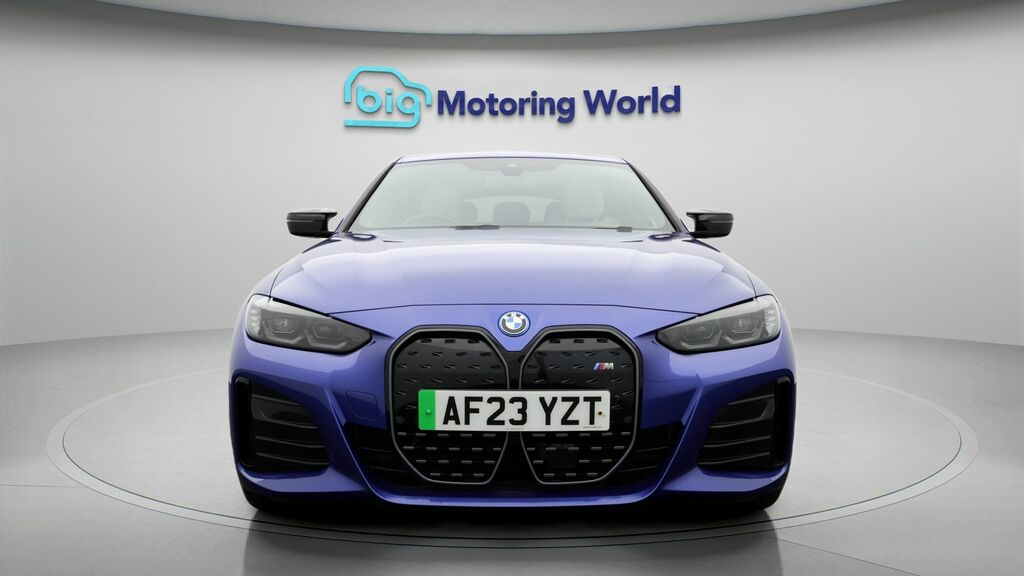BMW i4 M50 Blue #2