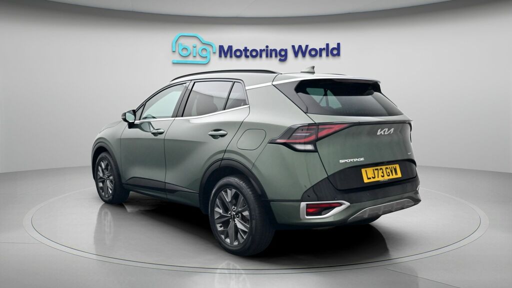 Kia Sportage Gt-line LJ73GVW Green #5