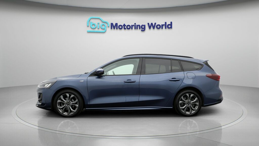 Ford Focus St-line DX23LKU Blue #4