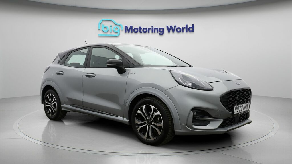 Ford Puma St-line Silver