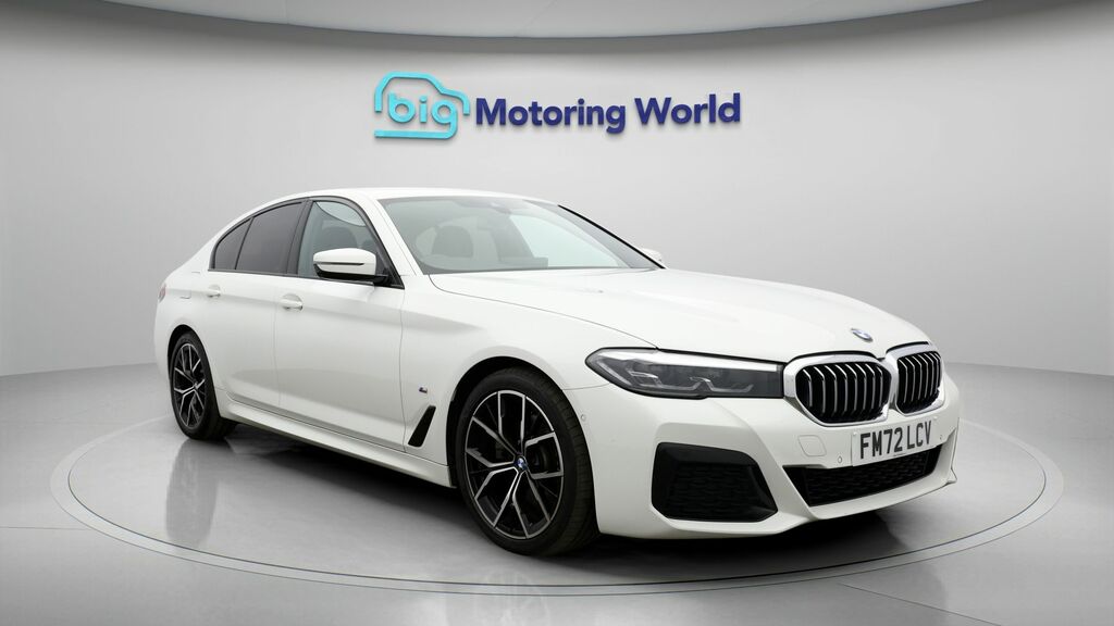 BMW 5 Series M Sport White