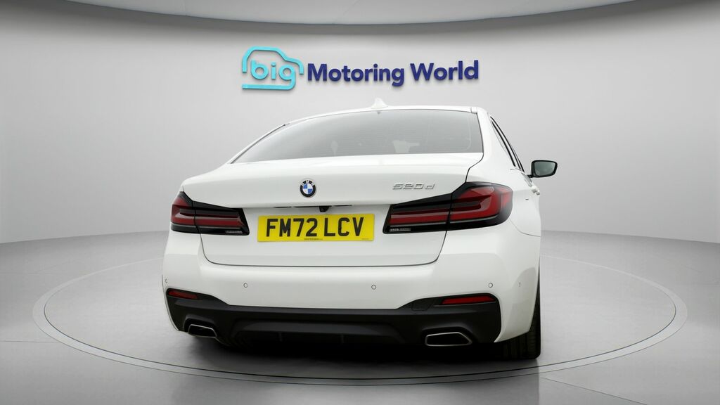 BMW 5 Series M Sport FM72LCV White #6
