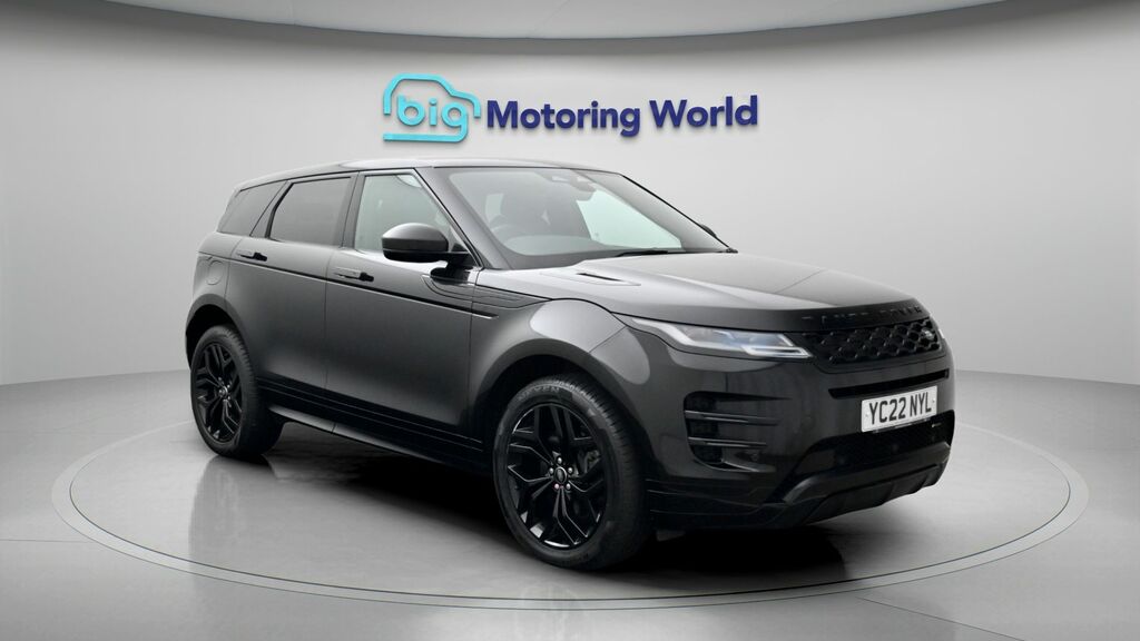 Land Rover Range Rover Evoque R-dynamic Se Black