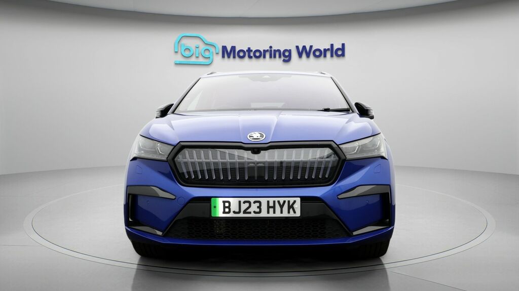 Skoda ENYAQ 80 Sportline Plus BJ23HYK Blue #2