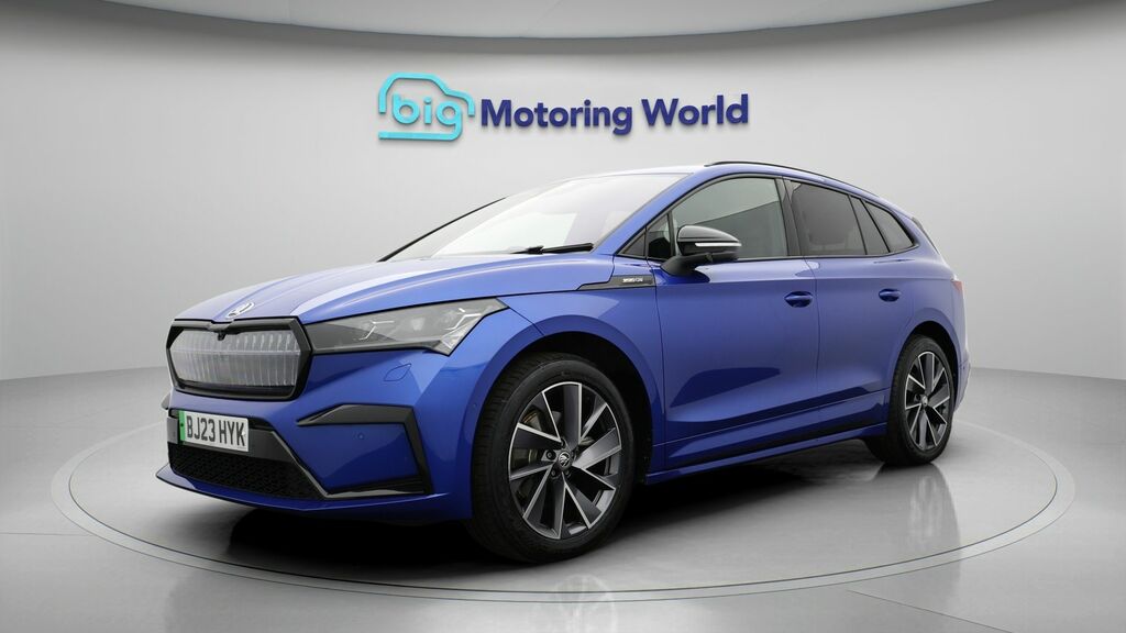 Skoda ENYAQ 80 Sportline Plus BJ23HYK Blue #3
