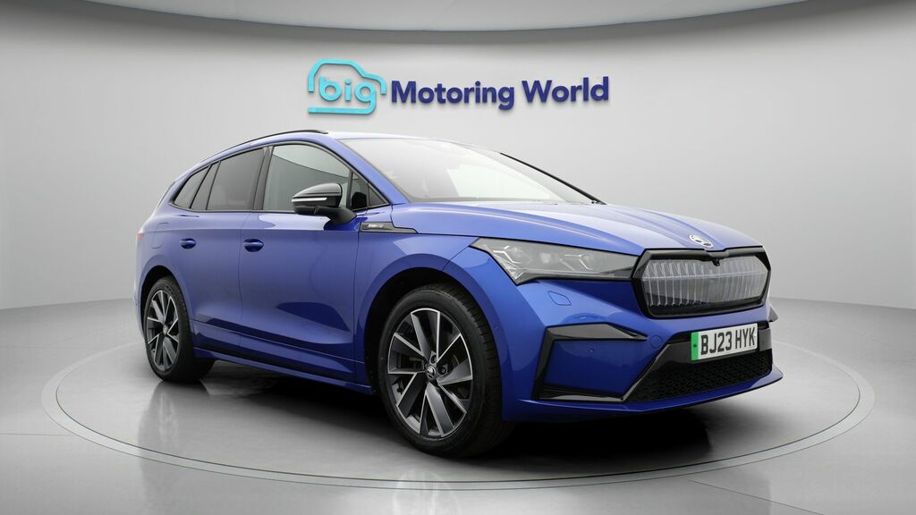 Skoda ENYAQ 80 Sportline Plus Blue