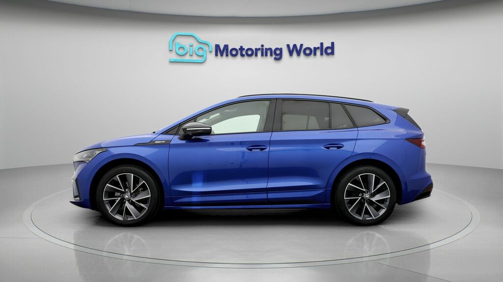 Skoda ENYAQ 80 Sportline Plus BJ23HYK Blue #4
