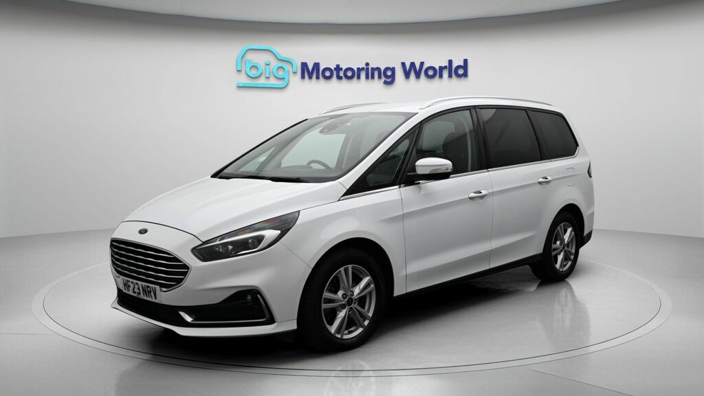 Ford Galaxy Titanium White #3