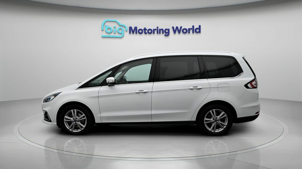 Ford Galaxy Titanium White #4
