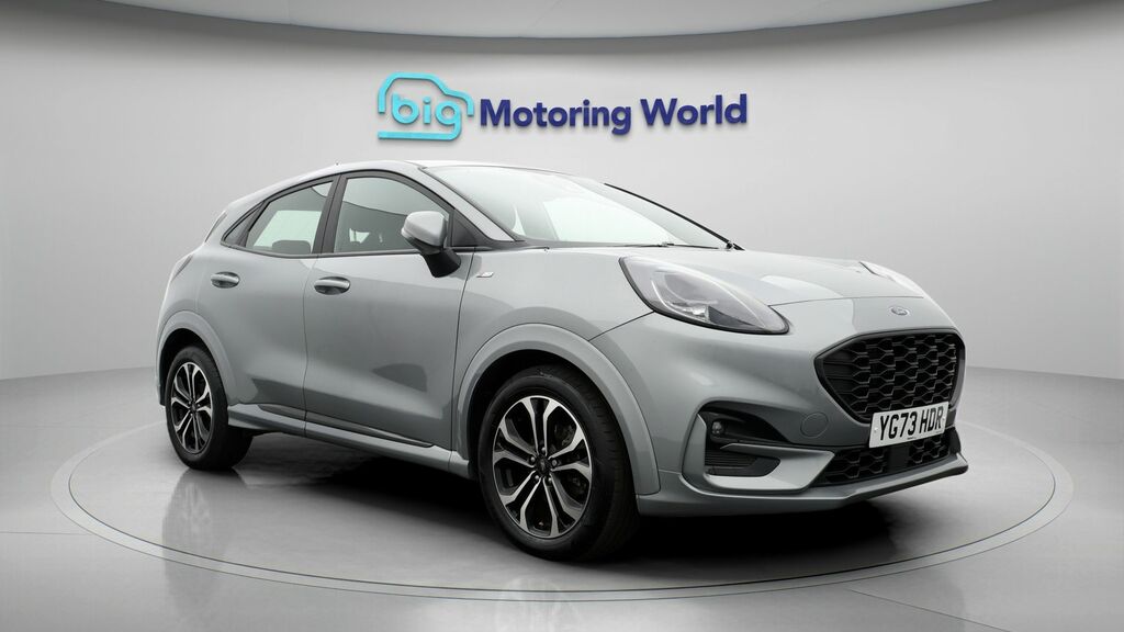 Ford Puma St-line Silver