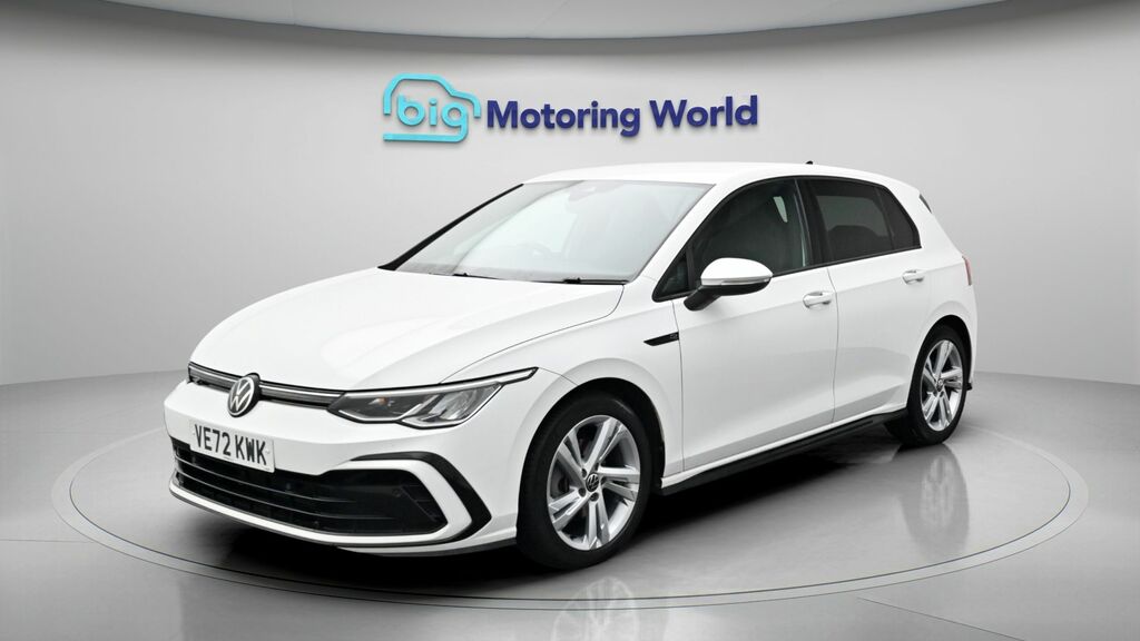 Volkswagen Golf R-line VE72KWK White #3