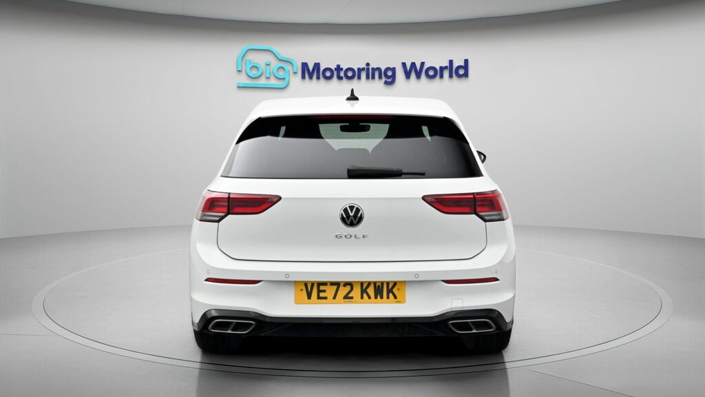 Volkswagen Golf R-line VE72KWK White #6