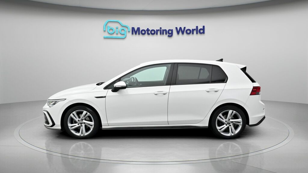 Volkswagen Golf R-line VE72KWK White #4