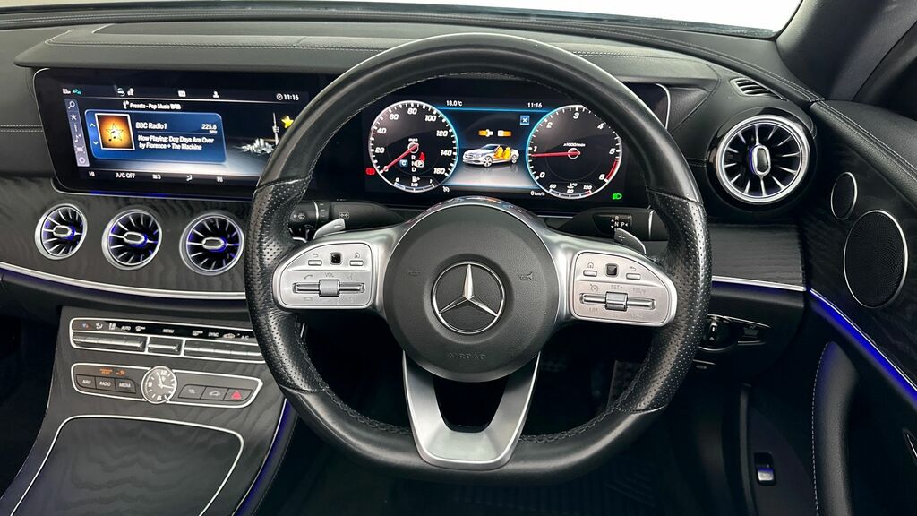 Mercedes-Benz E Class Amg Line Blue #6