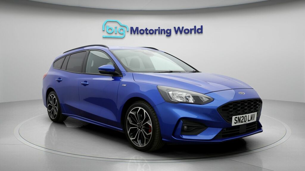 Ford Focus St-line X Blue