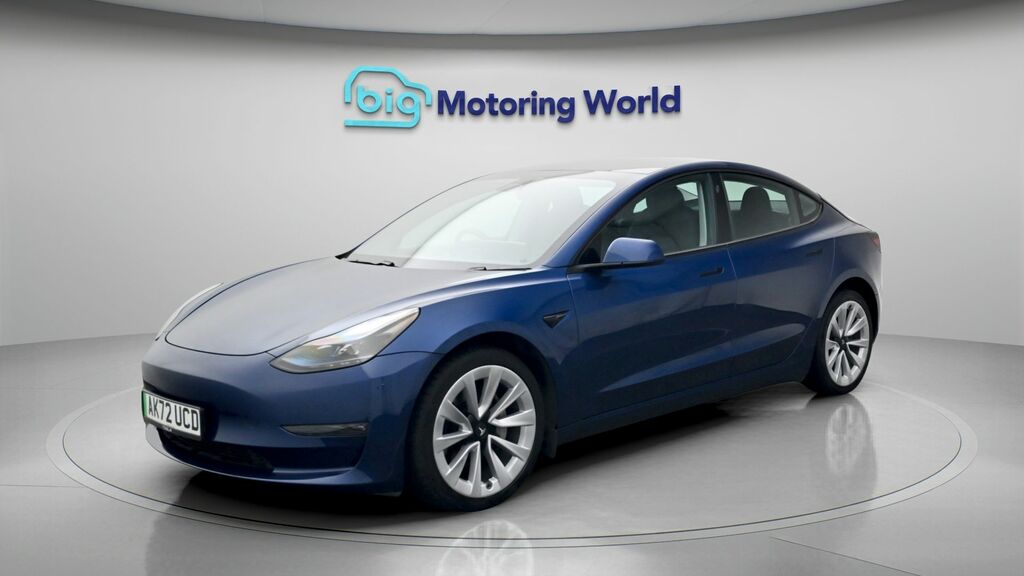 Tesla Model 3 Long Range AK72UCD Blue #3