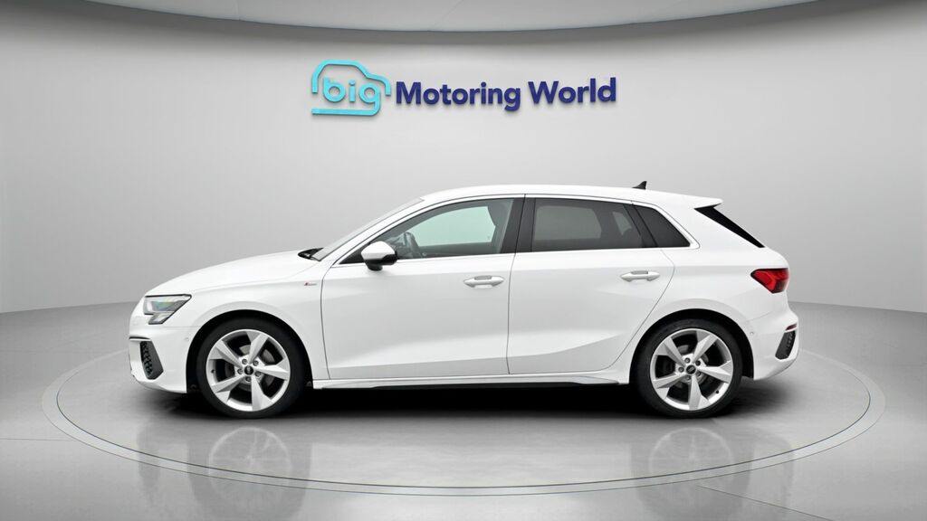 Audi A3 S Line YP23JYD White #4
