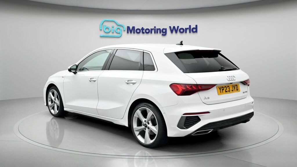 Audi A3 S Line YP23JYD White #5
