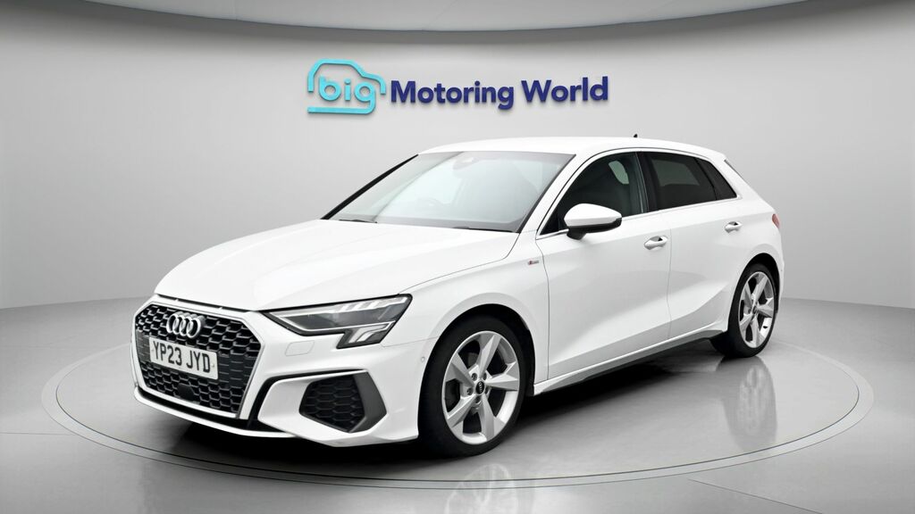 Audi A3 S Line YP23JYD White #3