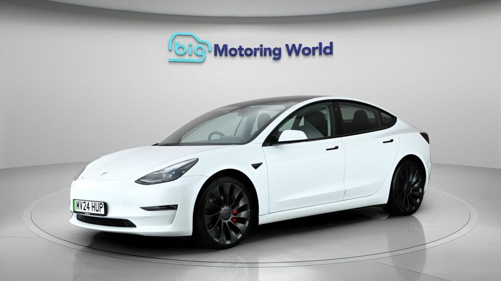 Tesla Model 3 Performance MV24HUP White #3