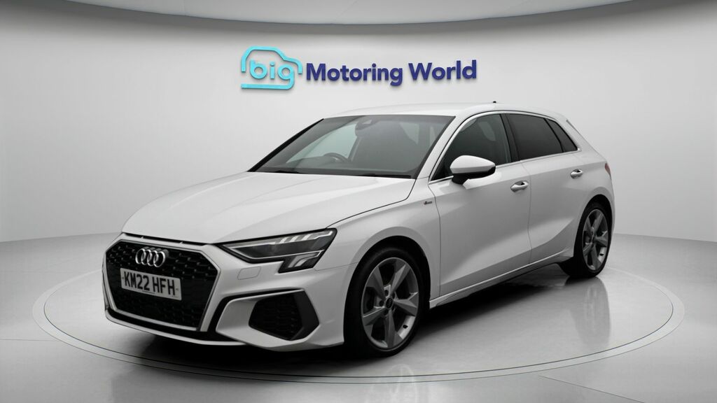 Audi A3 S Line KM22HFH White #3