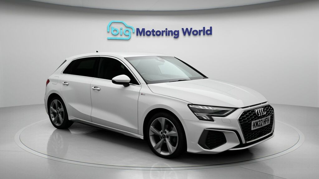 Audi A3 S Line White