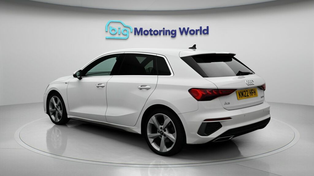 Audi A3 S Line KM22HFH White #5