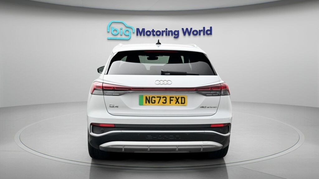 Audi Q4 E Tron S Line NG73FXD White #6
