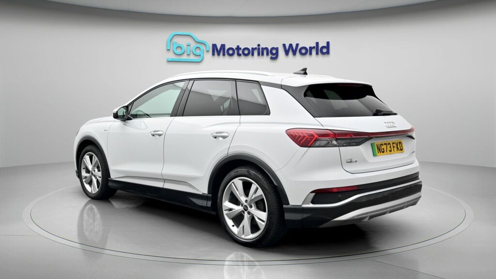 Audi Q4 E Tron S Line NG73FXD White #5